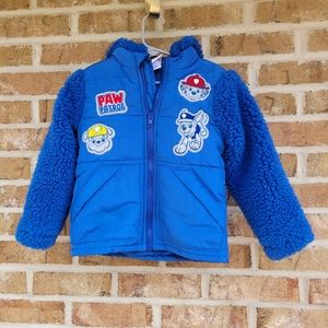 Blue Fuzzy Paw Patrol Jacket